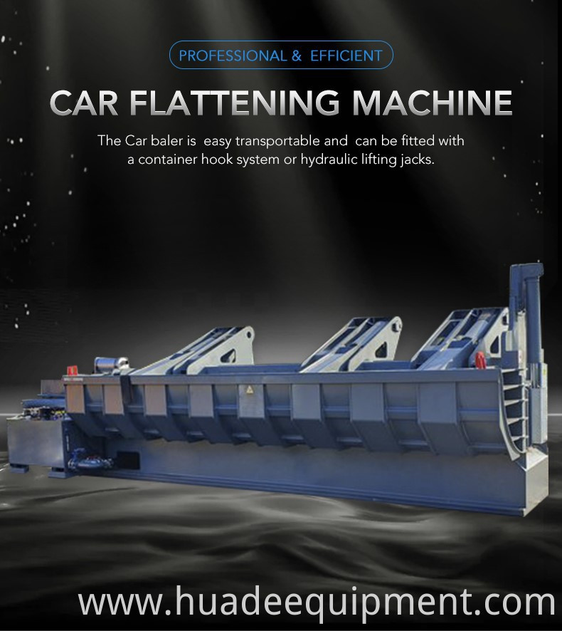 car flattening machine